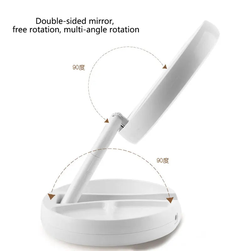 Luxury LED Magnifying Makeup Mirror™