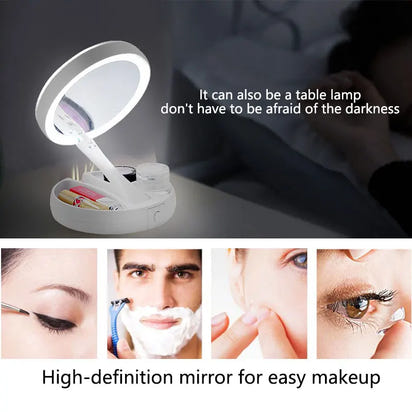 Luxury LED Magnifying Makeup Mirror™