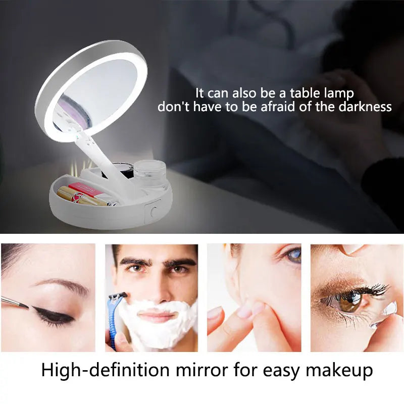 Luxury LED Magnifying Makeup Mirror™