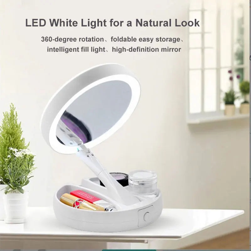 Luxury LED Magnifying Makeup Mirror™
