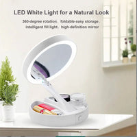 Luxury LED Magnifying Makeup Mirror™