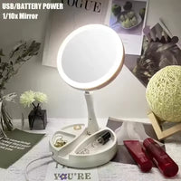 Luxury LED Magnifying Makeup Mirror™